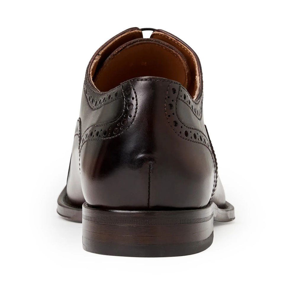 Bruno Magli Jack Leather Lace-up Oxfords Rust