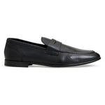 Bruno Magli Lastra Leather Slip-on Loafers Black