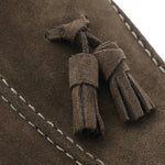 Bruno Magli Luis Suede Tailored Loafers Dark Brown