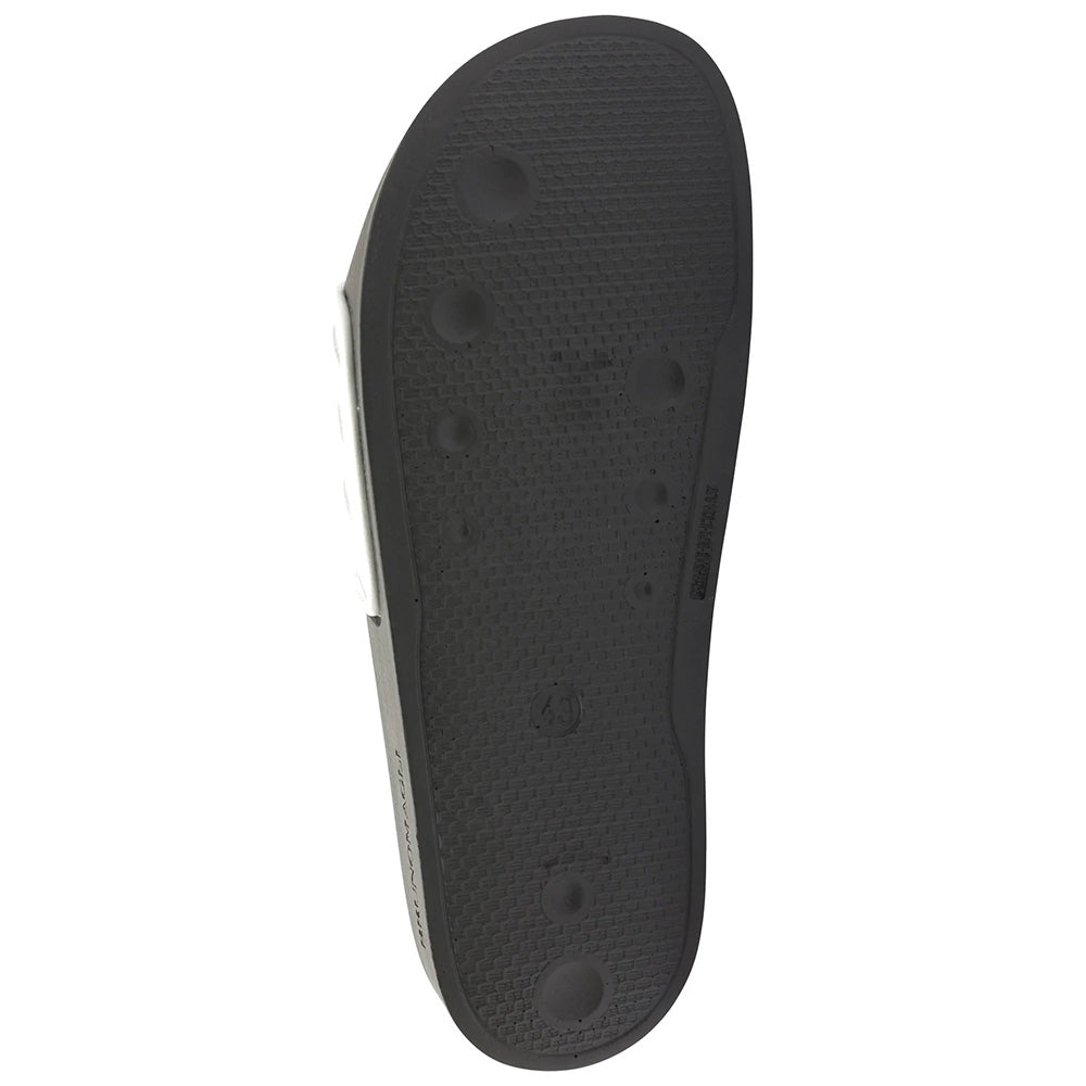 Bruno Magli Magnus Woven Slide White