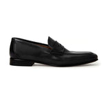 Bruno Magli Manfredo Leather Slip-on Loafers Black