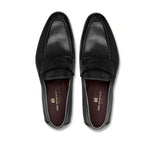 Bruno Magli Manfredo Leather Slip-on Loafers Black