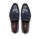 Bruno Magli Manfredo Leather Slip-on Loafers Navy