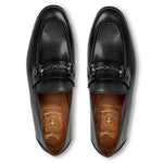 Bruno Magli Mauro Leather Slip-on Loafers Black