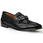Bruno Magli Mauro Leather Slip-on Loafers Black
