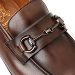 Bruno Magli Mauro Leather Slip-on Loafers Taupe