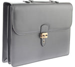 Bruno Magli Mens Androya Portfolio / Briefcase Black