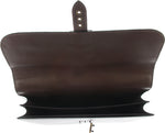 Bruno Magli Mens Androya Portfolio / Briefcase Dark Brown