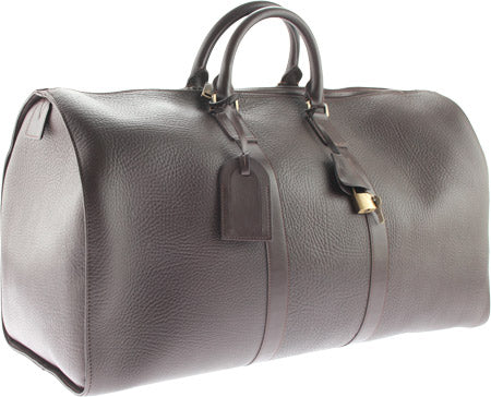 Bruno Magli Mens Anselmo Duffel Bag Dark Grey