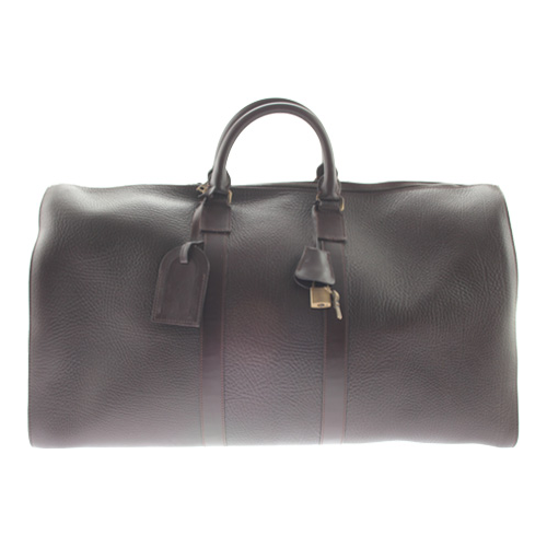 Bruno Magli Mens Anselmo Duffel Bag Dark Grey