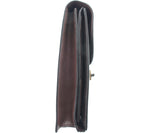 Bruno Magli Mens Antonio PFC Portfolio Case Dark Brown