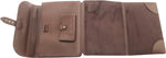 Bruno Magli Mens Antonio PFC Portfolio Case Dark Brown