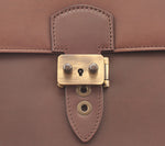 Bruno Magli Mens Antonio PFC Portfolio Case Dark Brown