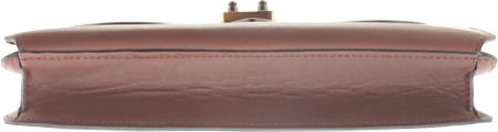 Bruno Magli Mens Antonio PFC Portfolio Case Dark Brown