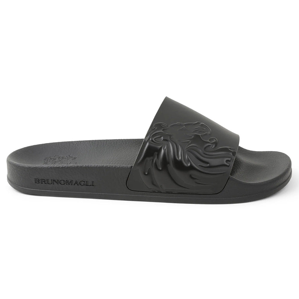 Bruno Magli Messe Shower Slide Black