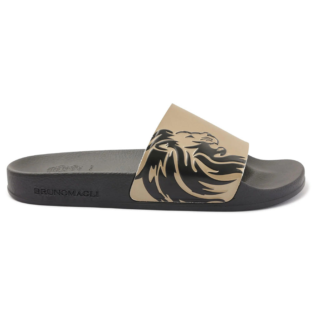Bruno Magli Messe Shower Slide Bronze