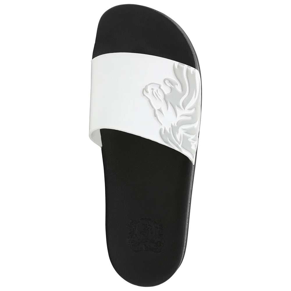 Bruno Magli Messe Shower Slide White