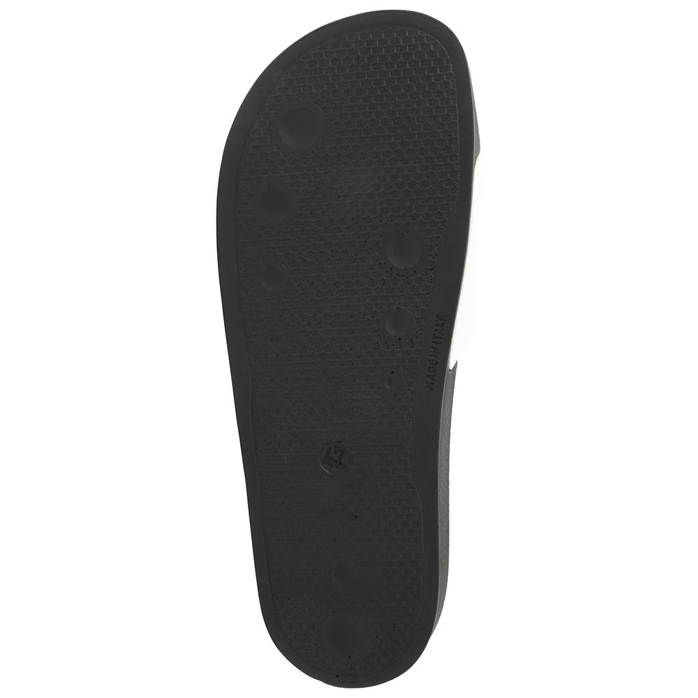 Bruno Magli Messe Shower Slide White