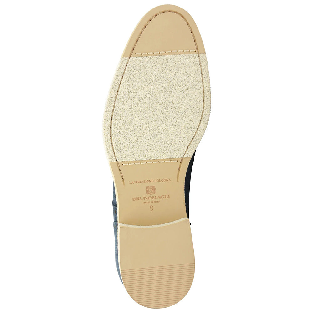 Bruno Magli Milano Suede Wingtip Oxfords Navy