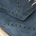 Bruno Magli Milano Suede Wingtip Oxfords Navy