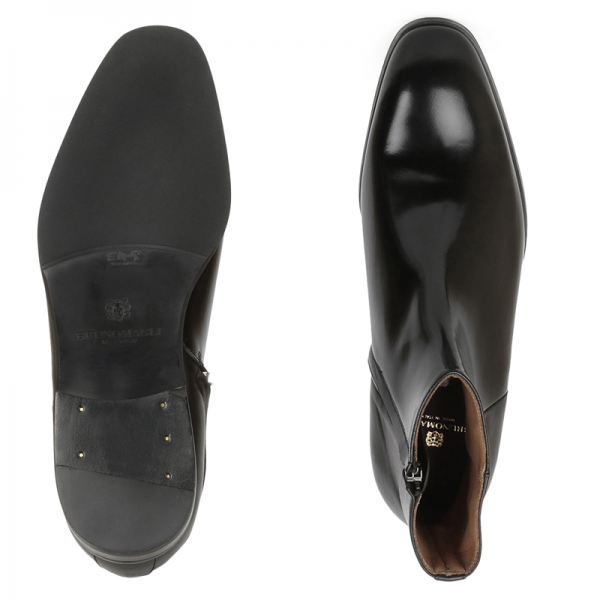 Bruno Magli Nuncio Nappa Boot Black