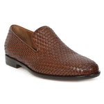 Bruno Magli Woven Shoes Cognac