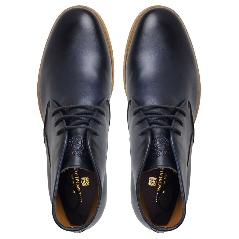 Bruno Magli Principe Classic Desert Boots Blue