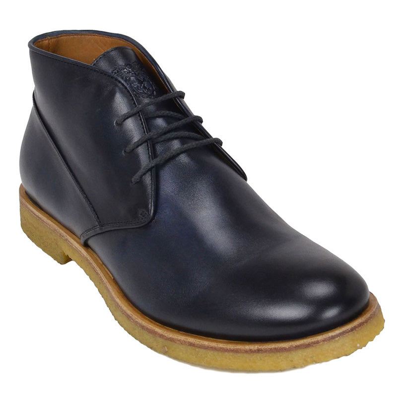 Bruno Magli Principe Classic Desert Boots Blue Image