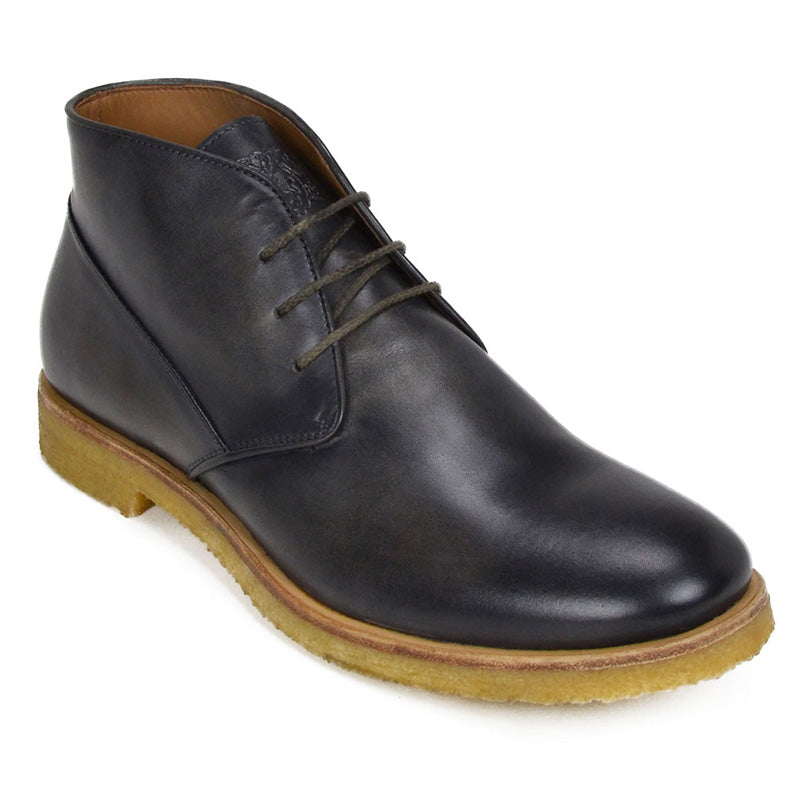 Bruno Magli Principe Classic Desert Boots Dark Grey Image
