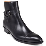 Bruno Magli Radford Ankle Strap Boots Black Image