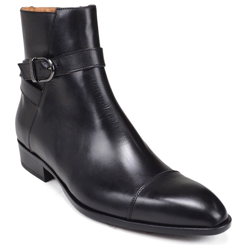 Bruno Magli Radford Ankle Strap Boots Black Image