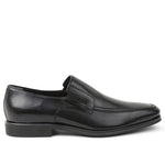 Bruno Magli Raging Leather Slip-on Shoes Black