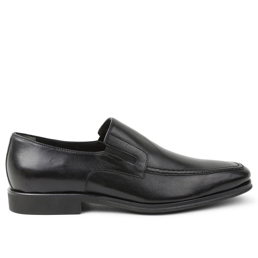 Bruno Magli Leather Slip-on Shoes Black Size 9.5M