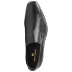 Bruno Magli Leather Slip-on Shoes Black Size 9.5M