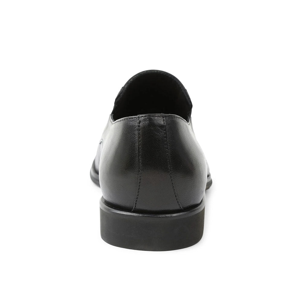 Bruno Magli Leather Slip-on Shoes Black Size 9.5M