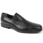 Bruno Magli Leather Slip-on Shoes Black