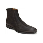 Bruno Magli Raspino Suede Boots Dark Brown