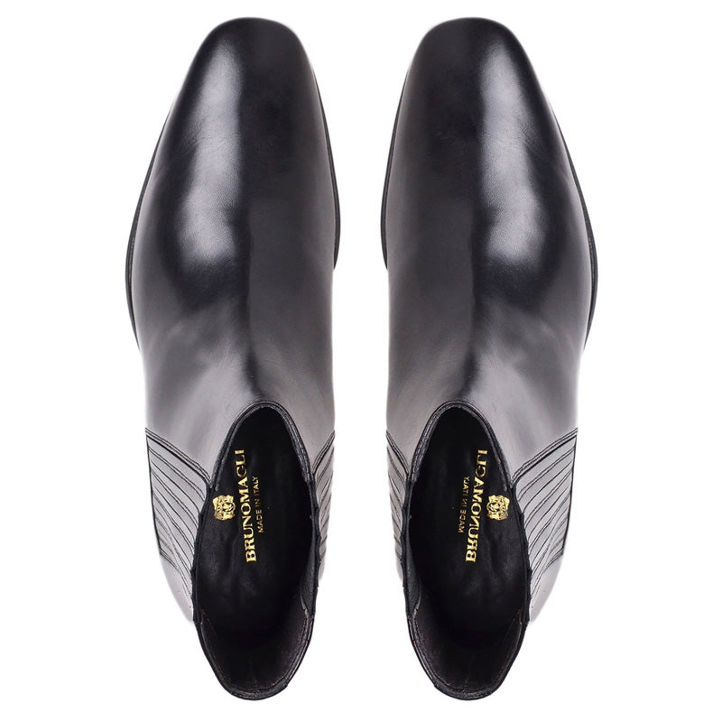 Bruno Magli Rezzo Nappa Leather Boots Black