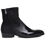 Bruno Magli Risoli Round Pointed Toe Boot Black