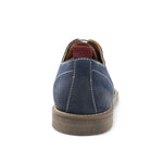 Bruno Magli Sal Water Resistant Suede Derby Shoes Navy