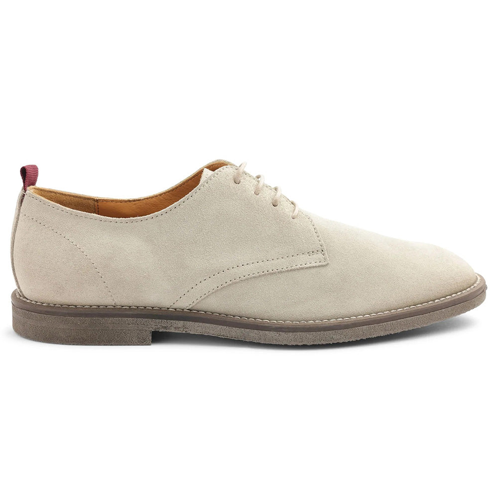 Bruno Magli Sal Water Resistant Suede Derby Shoes Sand