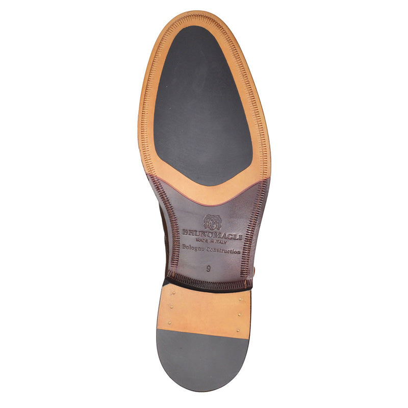 Bruno Magli Sancho Chelsea Boots Dark Brown