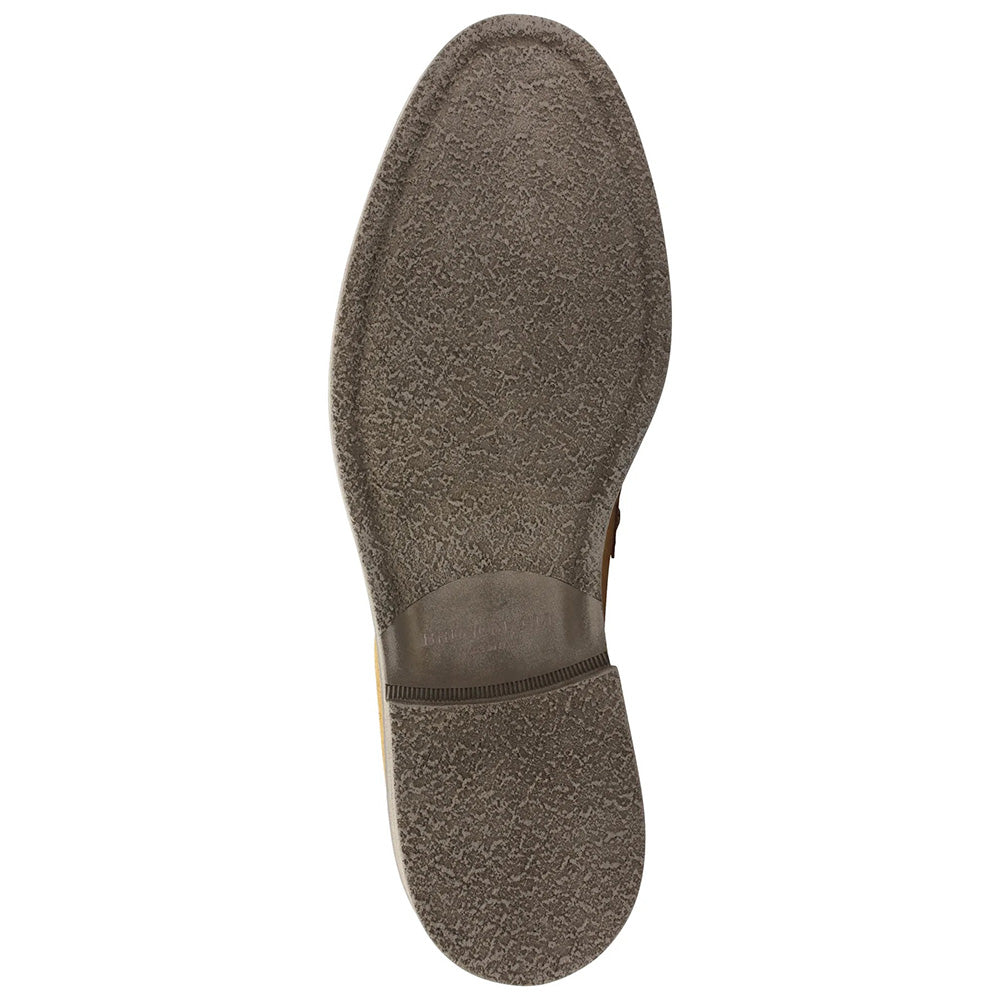 Bruno Magli Sanna Water Resistant Suede Penny Loafers Cognac