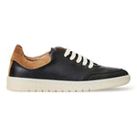Bruno Magli Savio Leather Lace-up Sneakers Black