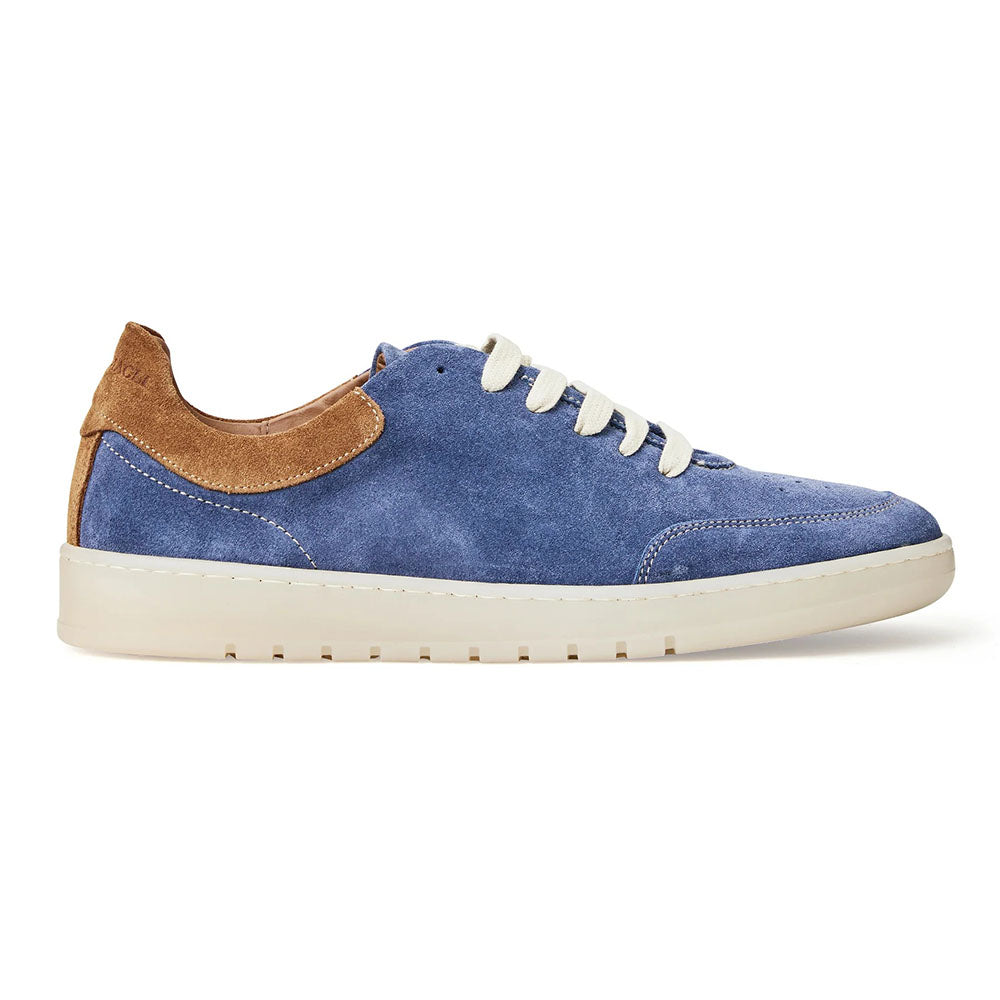 Bruno Magli Savio Suede Lace-up Sneakers Light Blue