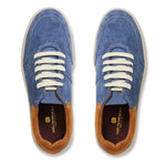 Bruno Magli Savio Suede Lace-up Sneakers Light Blue