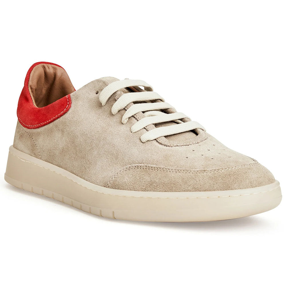 Bruno Magli Savio Suede Lace-up Sneakers Sand