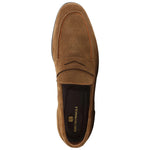 Bruno Magli Silas Suede Loafers Cognac