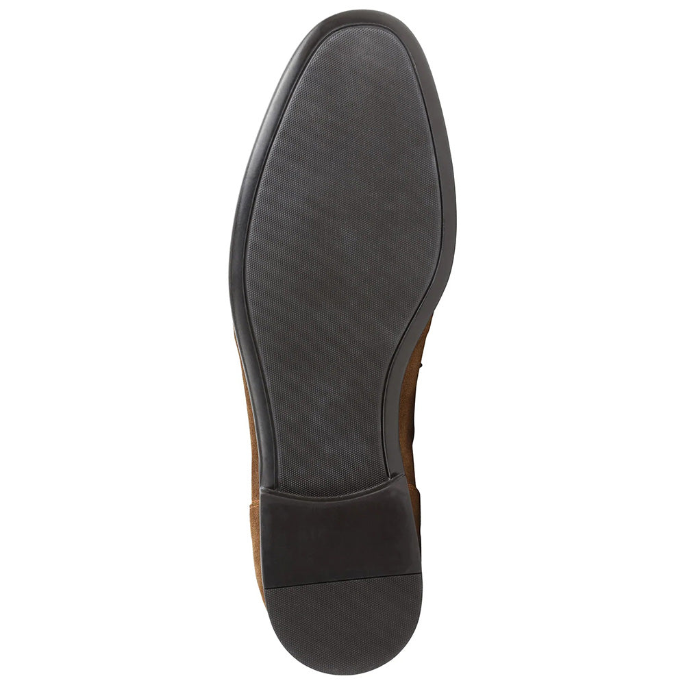 Bruno Magli Silas Suede Loafers Cognac