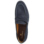 Bruno Magli Silas Suede Loafers Navy